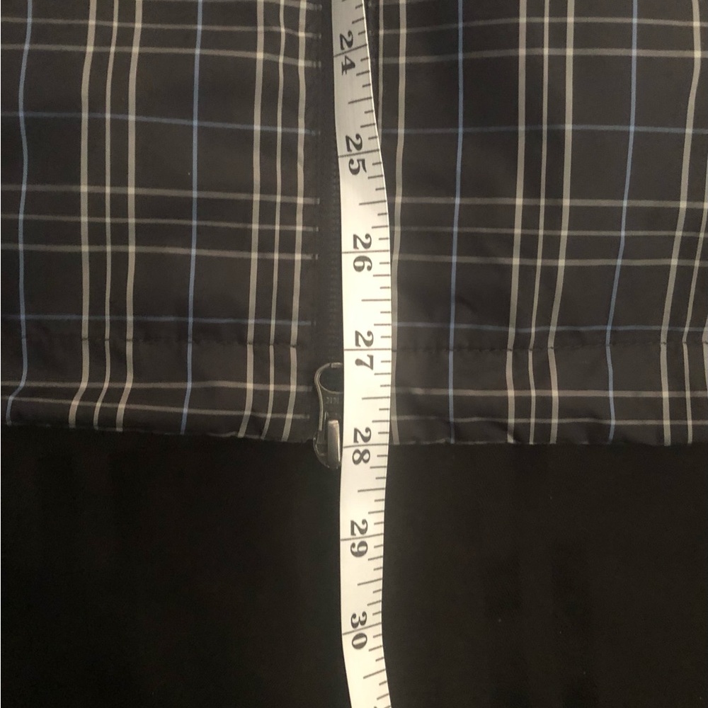 Zero Restriction Windbreaker Mens Large Plaid Tour Series Performance Golf Logo - Picture 3 of 10